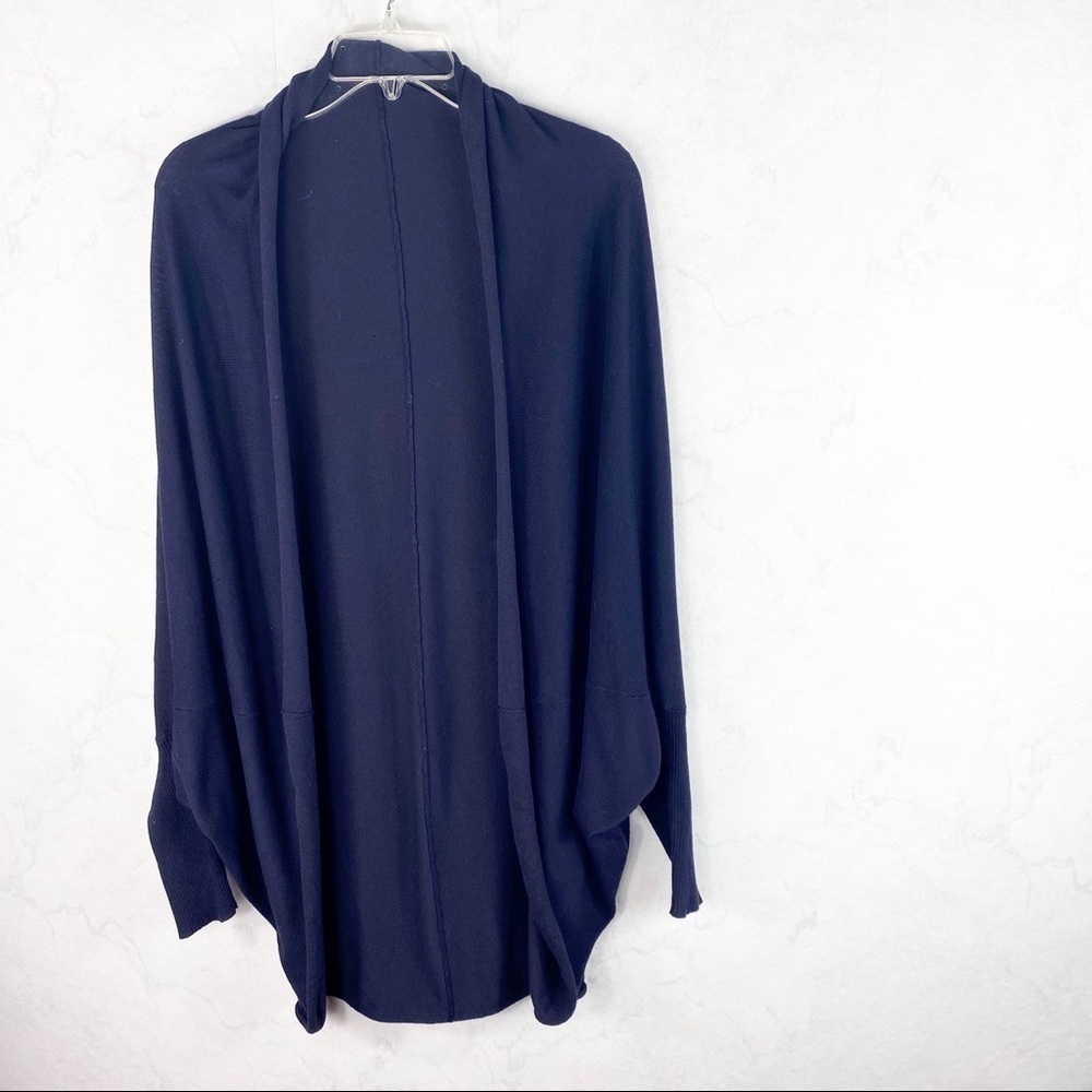 [Zara] Classic Navy Open Sweater Cardigan